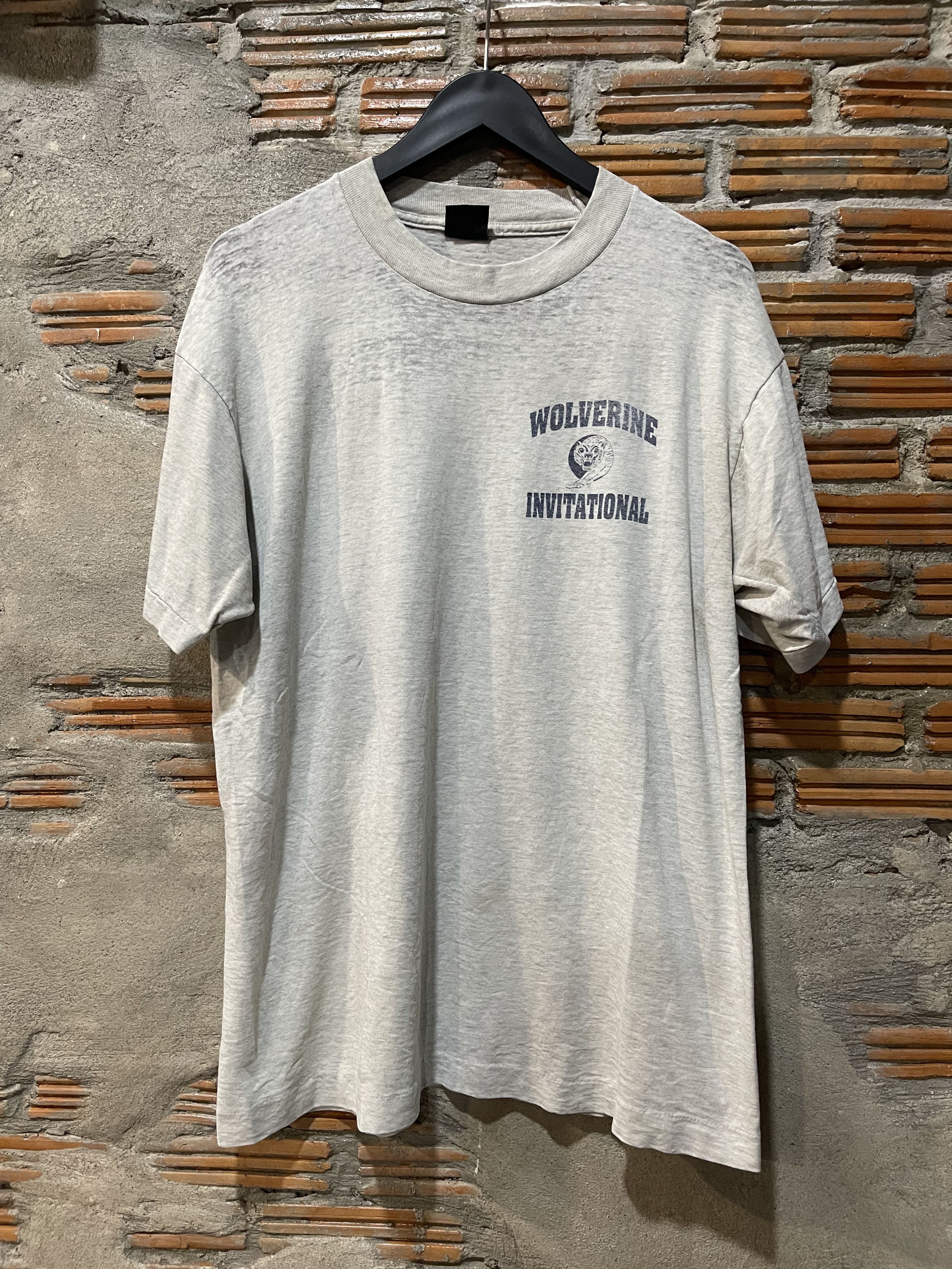 Vintage Vintage 90s Wolverine Invitational Virginia Running Tee Size US L / EU 52-54 / 3 - 6 Thumbnail