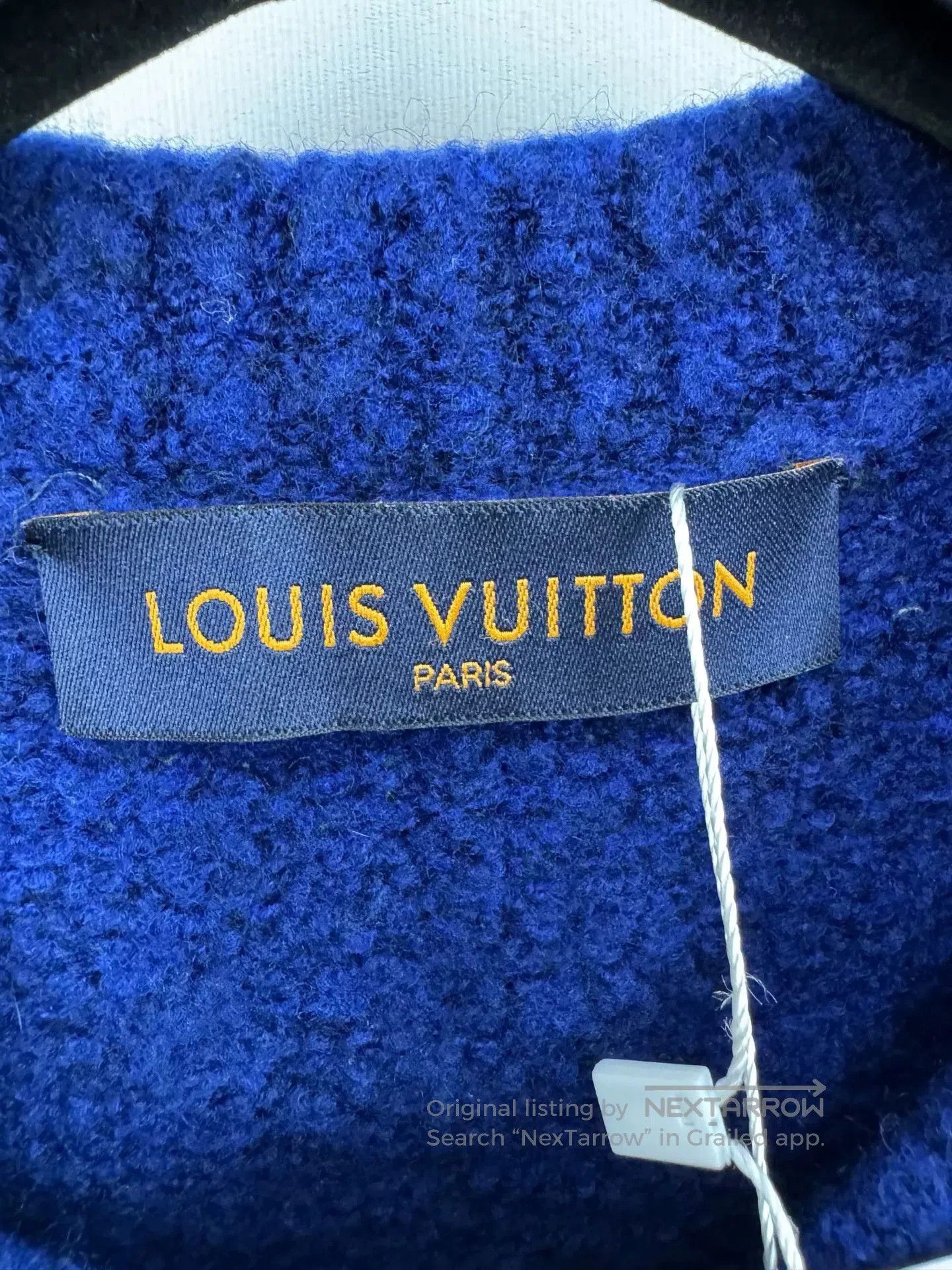 Louis Vuitton Louis Vuitton Blue Sweater M. Size US M / EU 48-50 / 2 - 2 Thumbnail