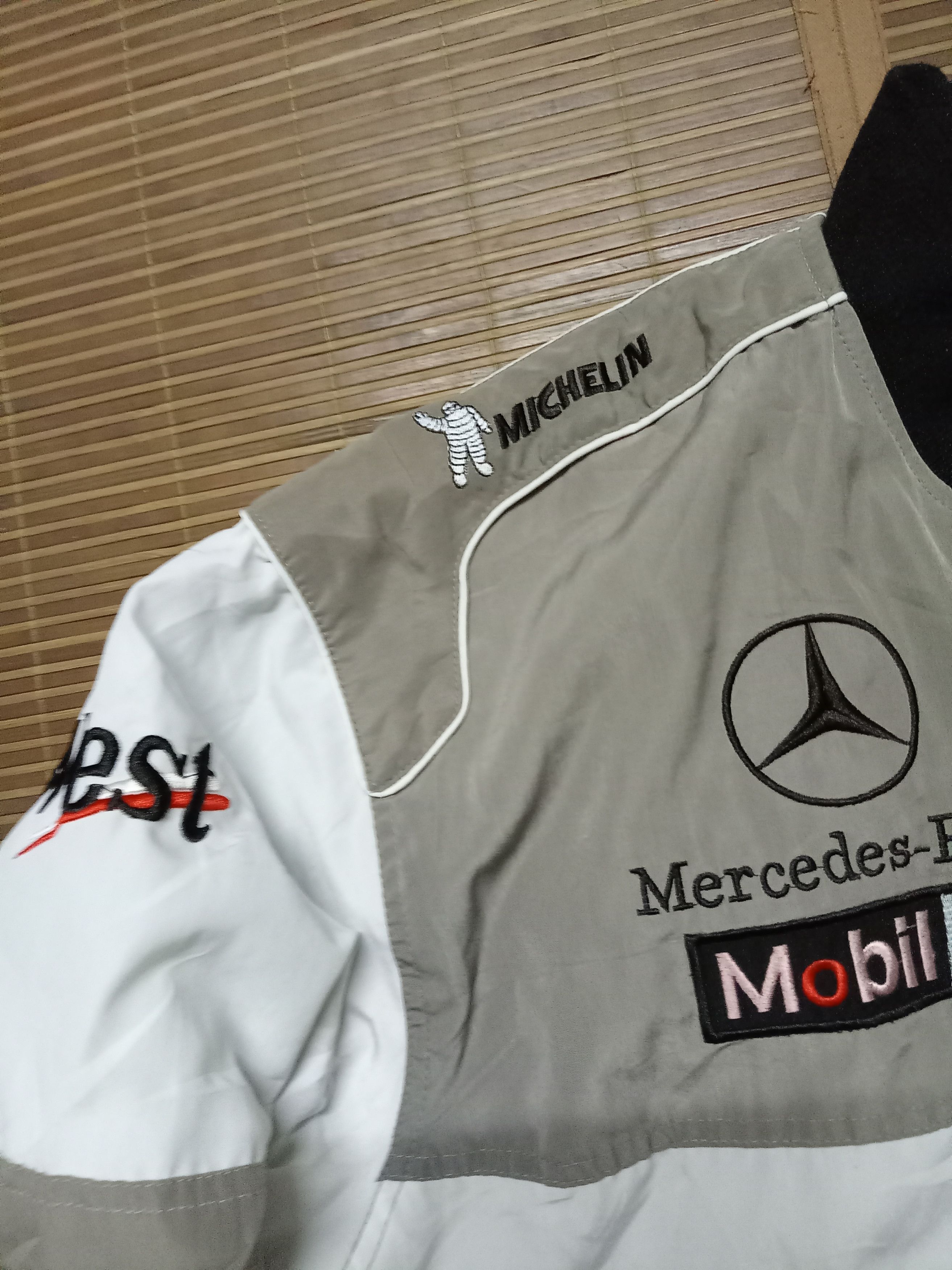 Mercedes-Benz Mens Vintage Mercedes McLaren racing jacket bombers rare Size US XL / EU 56 / 4 - 9 Thumbnail