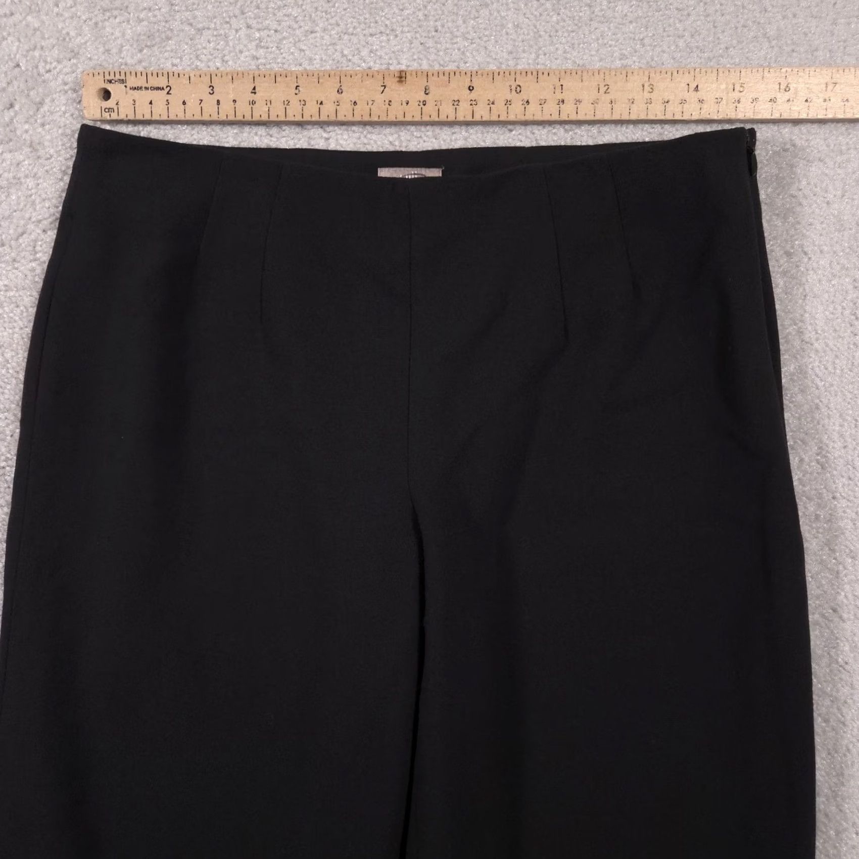 J. Jill J. Jill Pants Womens 8 Blue Dress Slacks Side Zip Stretch Straight Leg Work Size 30" / US 8 / IT 44 - 7 Thumbnail