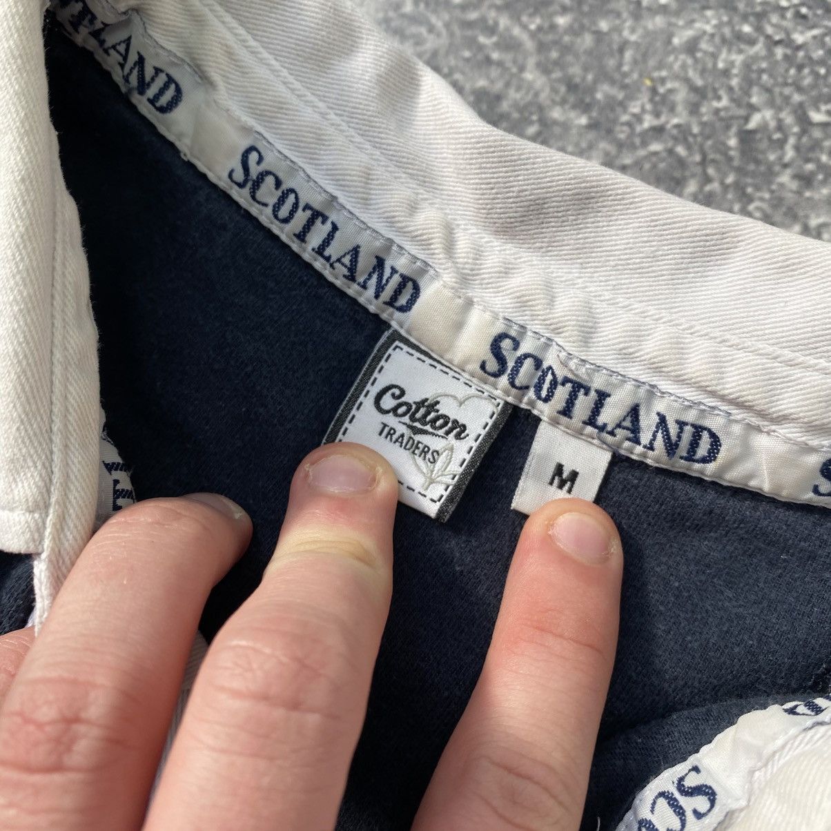 Rugby Ralph Lauren Vintage Scotland Cotton Rugby 90’s y2k rugby Size US M / EU 48-50 / 2 - 5 Thumbnail