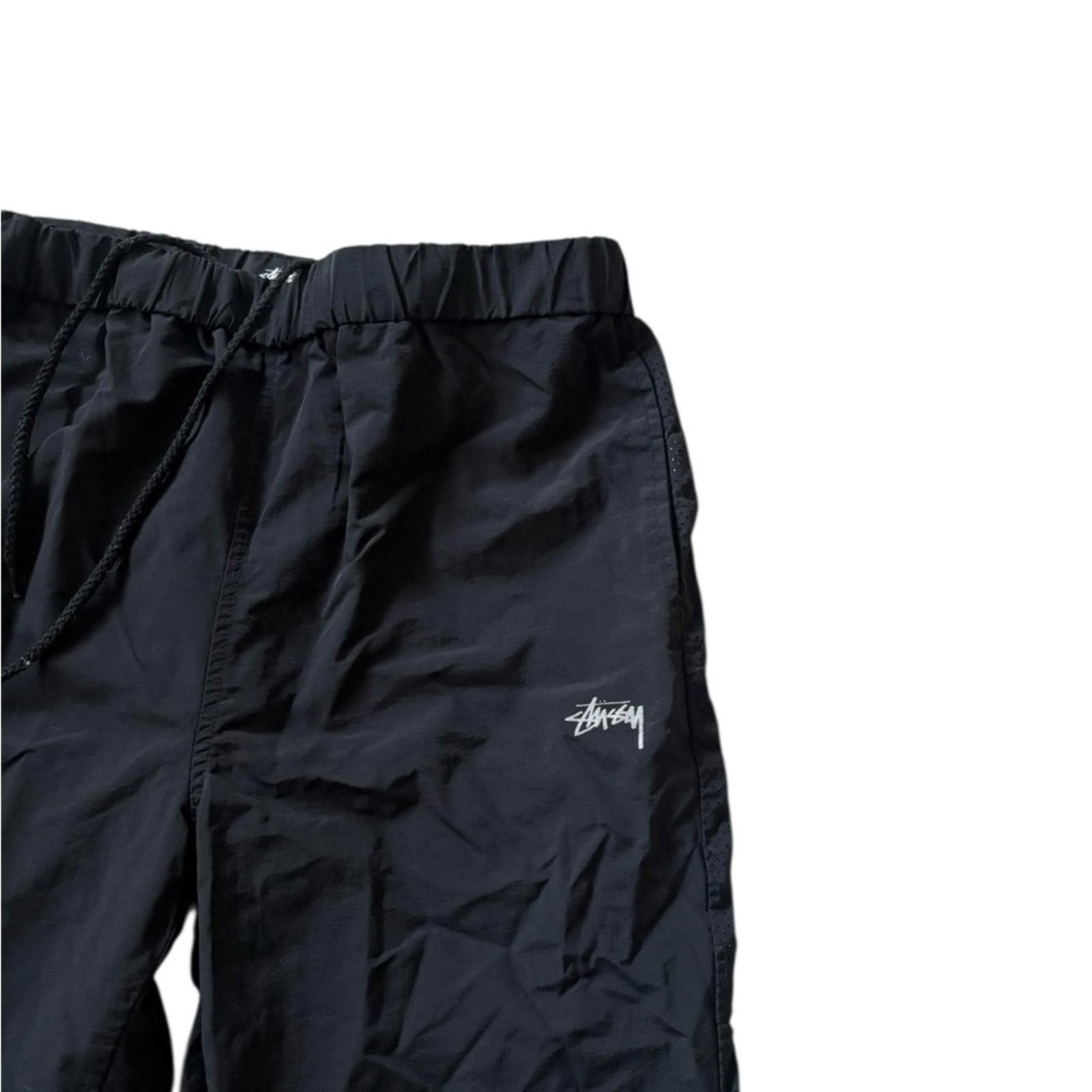 Stussy STÜSSY YsK Black Nylon Jogger Track Pants w/ Mesh Size Small Size 28" / US 6 / IT 42 - 7 Thumbnail