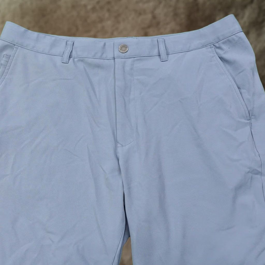 Bonobos Bonobos Golf Shorts Mens 38 Blue Microfiber Bermuda 10 Inseam Stretch Pockets Front Zip Casual Summer Mens Size US 38 / EU 54 - 1 Thumbnail
