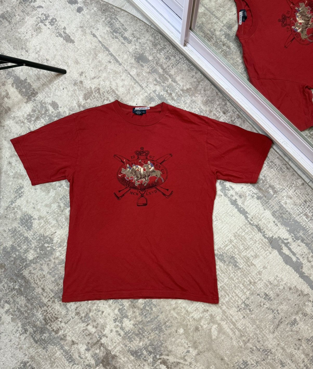 Other Vintage Ralph Lauren Polo Team Tee (Youth L / Fits M-L) Size US M / EU 48-50 / 2 - 1 Thumbnail