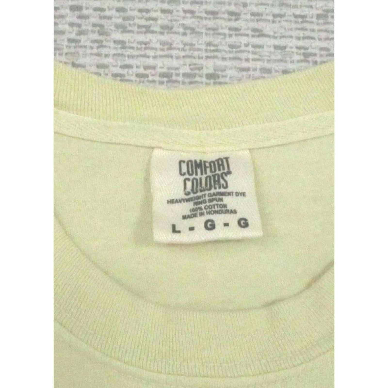 Comfort Colors Comfort Colors Big Braddahs Coffee Shirt Mens Large Yellow Kauai Graphic Tee Size US L / EU 52-54 / 3 - 7 Thumbnail