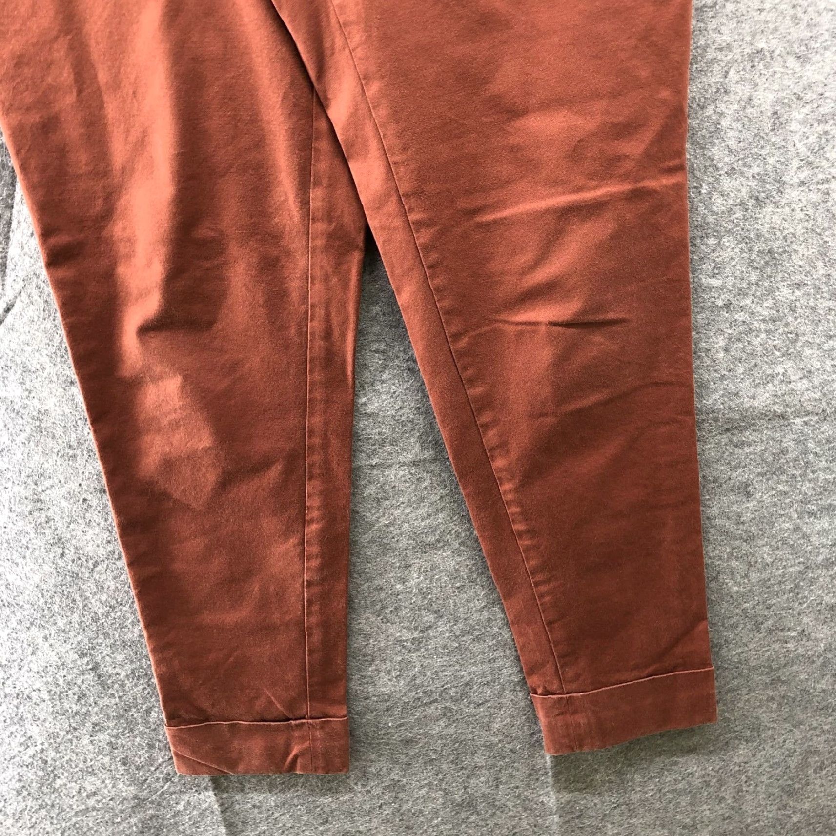 Brooks Brothers Brooks Brothers Chino Pants Womens Size 8 Tan Brown Slim Fit Mid Rise Flat Front Twill Cotton Blend Easier Size 30" / US 8 / IT 44 - 4 Thumbnail