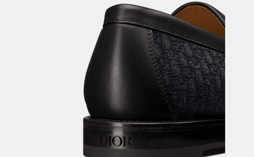 Dior o1w1db10325 3LO1 Granville Loafers in Black Size US 13 / EU 46 - 5 Thumbnail
