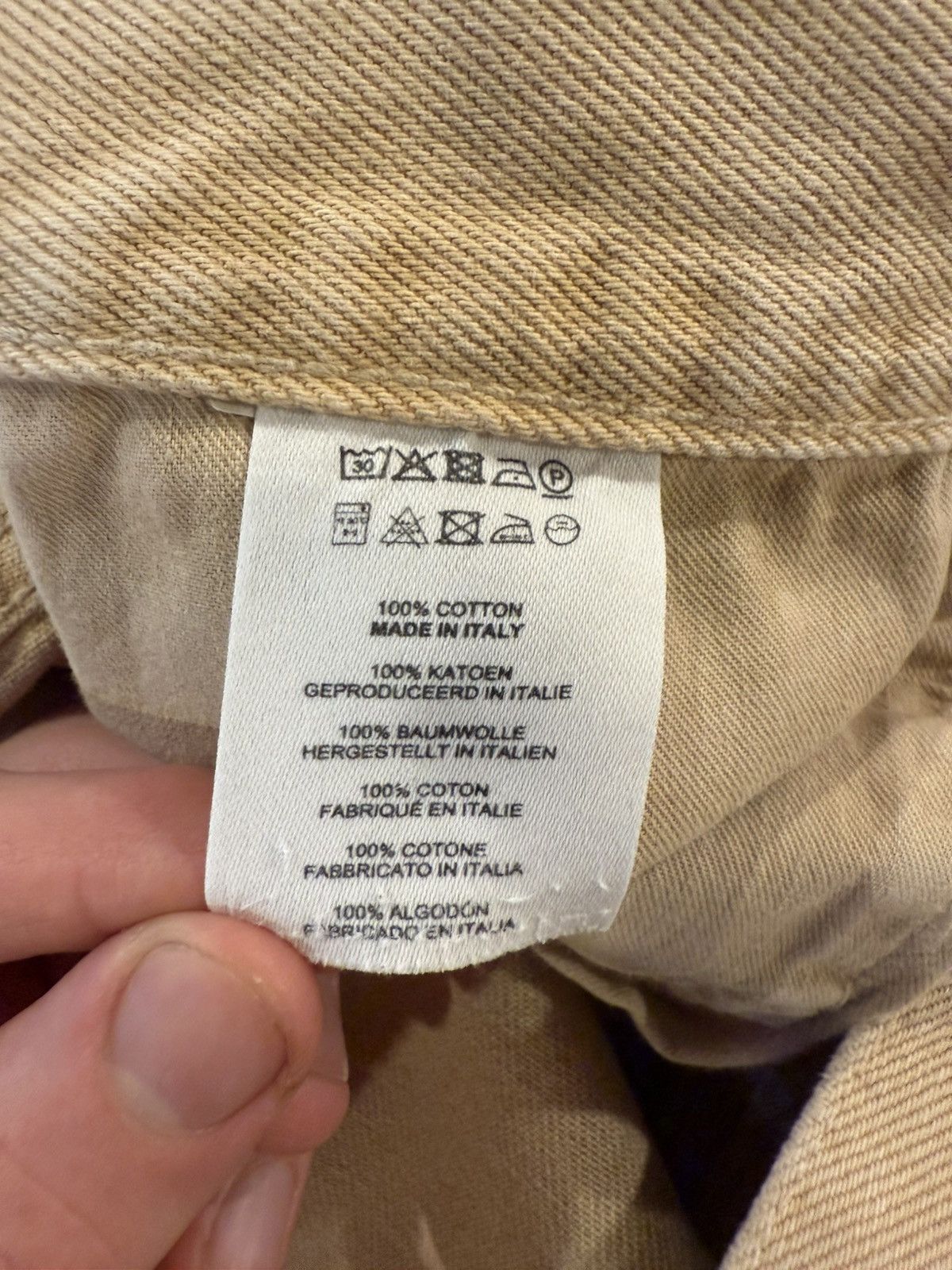 Dries Van Noten Tan Faded Jeans Size US 30 / EU 46 - 9 Thumbnail