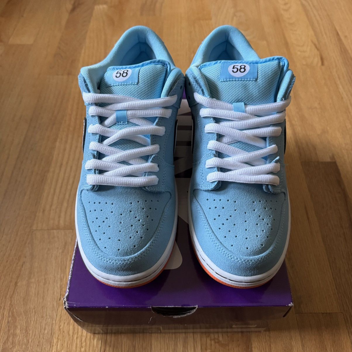 Nike Nike Sb Dunk Low Club 58 Gulf Size US 9 / EU 42 - 2 Thumbnail