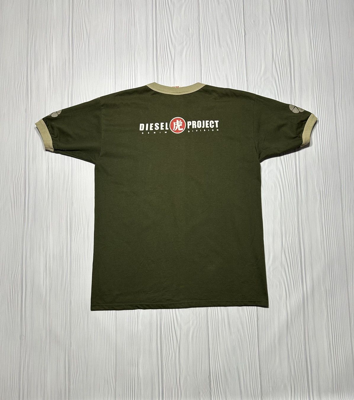 Diesel 🇯🇵 Vintage 90s Diesel Project Japan Big logo t-shirt Rare Size US XL / EU 56 / 4 - 9 Thumbnail