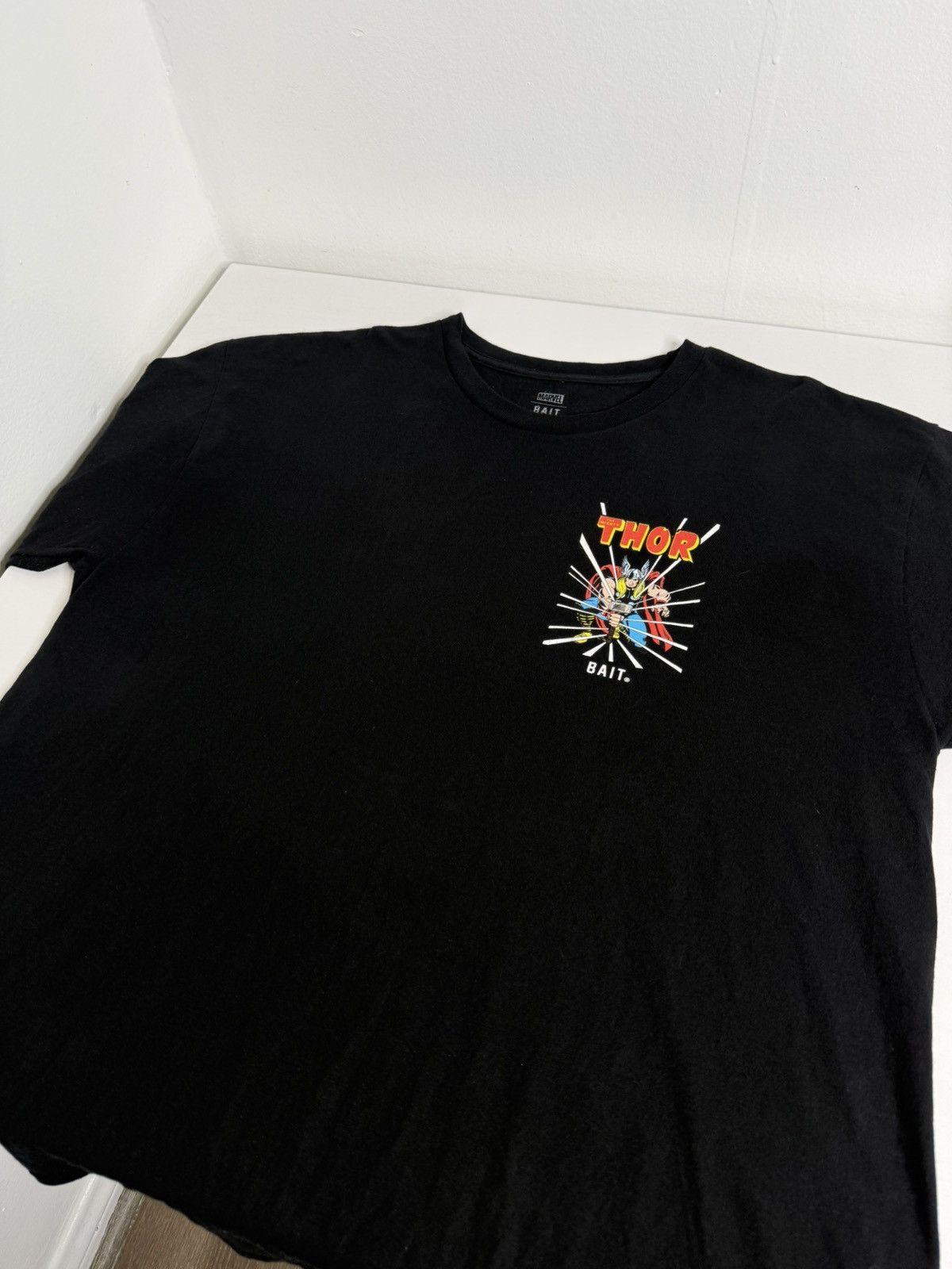 Bait Bait x Marvel Thor Tee "Black" (XL) *PREOWNED* Size US XL / EU 56 / 4 - 2 Thumbnail