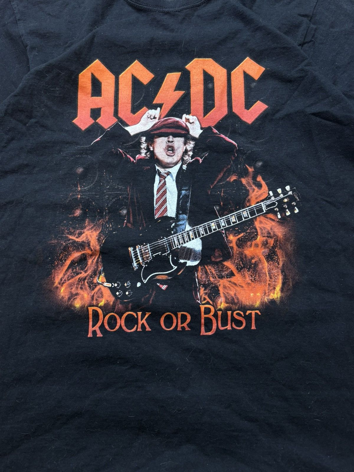 Band Tees 2010 AC/DC Vintage Reprint Highway to Hell Tour T-shirt Size US S / EU 44-46 / 1 - 3 Thumbnail