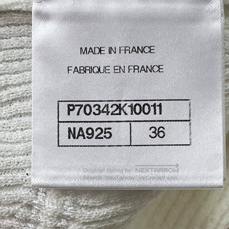 Chanel Chanel Knitted breastplate Size XS / US 0-2 / IT 36-38 - 4 Thumbnail