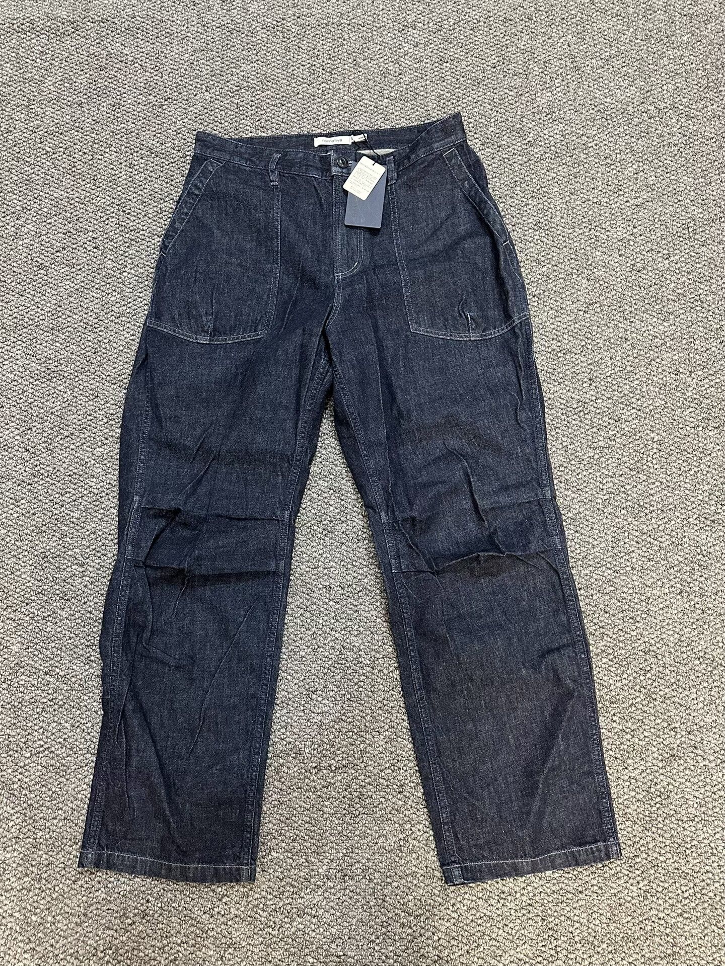 Nonnative nonnative denim cargo pants size 3 Size US 34 / EU 50 - 1 Thumbnail