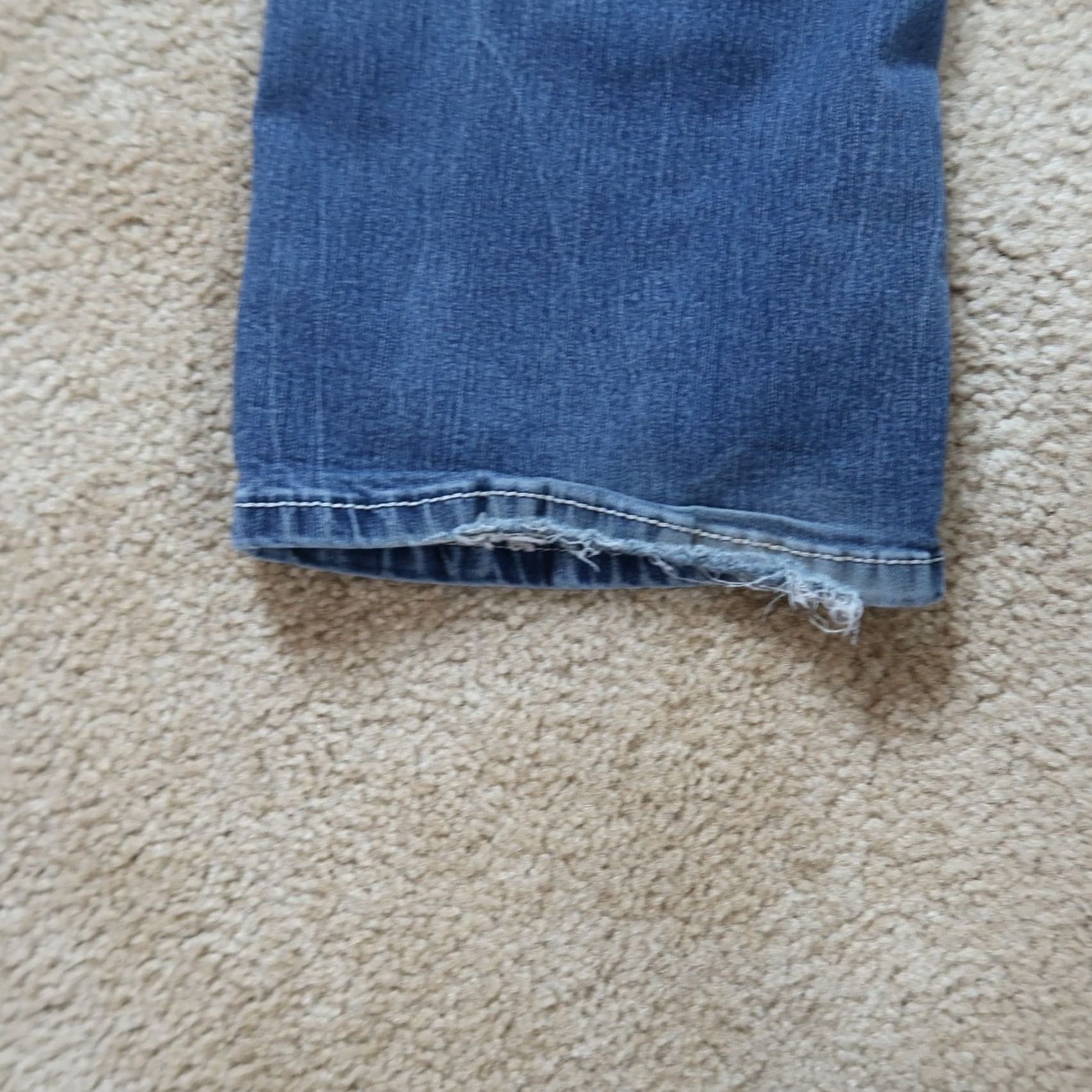Denime Love Indigo Bootcut Jeans Women's 18W Blue Denim Stretch Pants Mid Dirt Blue? Size 40" / US 18 - 7 Thumbnail