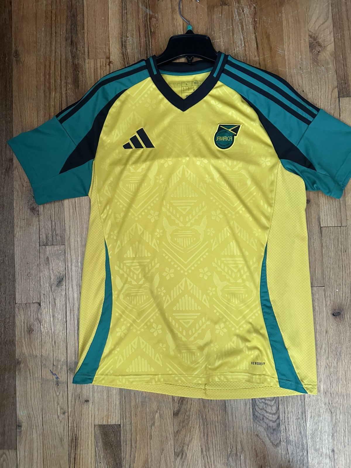 Adidas Jamaica 2022 Jersey Size US L / EU 52-54 / 3 - 1 Thumbnail