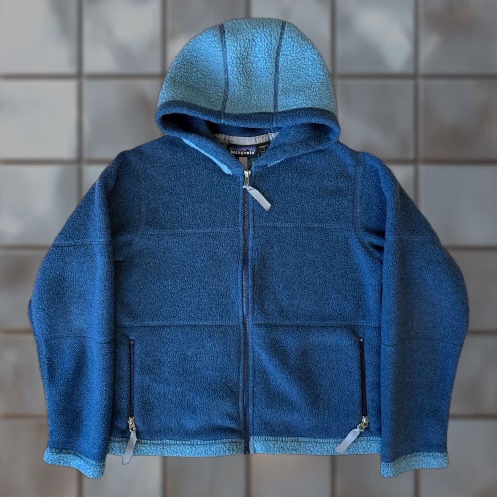 Patagonia VINTAGE Patagonia Synchilla Arctic Jacket Women's Small Blue Full Zip Outerwear Size S / US 4 / IT 40 - 1 Thumbnail