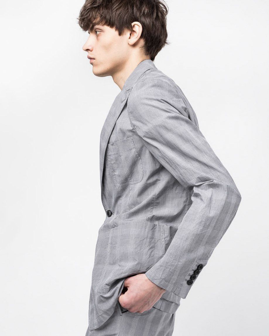 Dries Van Noten Weightless cotton plaid blazer DRIES VAN NOTEN Desa Size 52R - 1 Thumbnail
