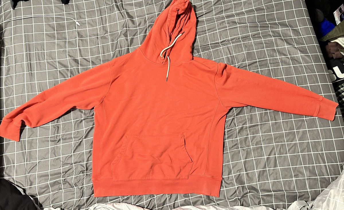 J.Crew Red Vintage Fleece hoodie Size US L / EU 52-54 / 3 - 1 Thumbnail