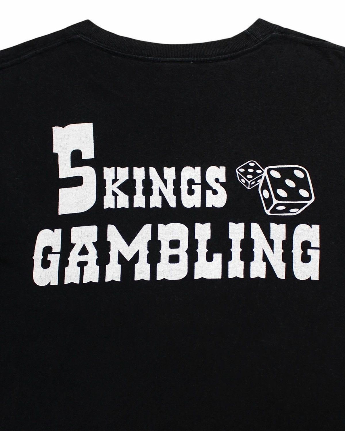 Hysteric Glamour 2000S HAPPENING 5 KINGS GAMBLING POKER TEE Size US M / EU 48-50 / 2 - 2 Thumbnail