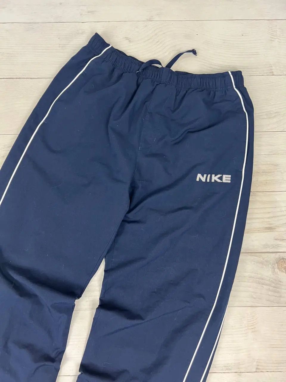 Nike Vintage Nike Track Pants 00s Striped Nylon Y2K Baggy Size US 34 / EU 50 - 3 Thumbnail