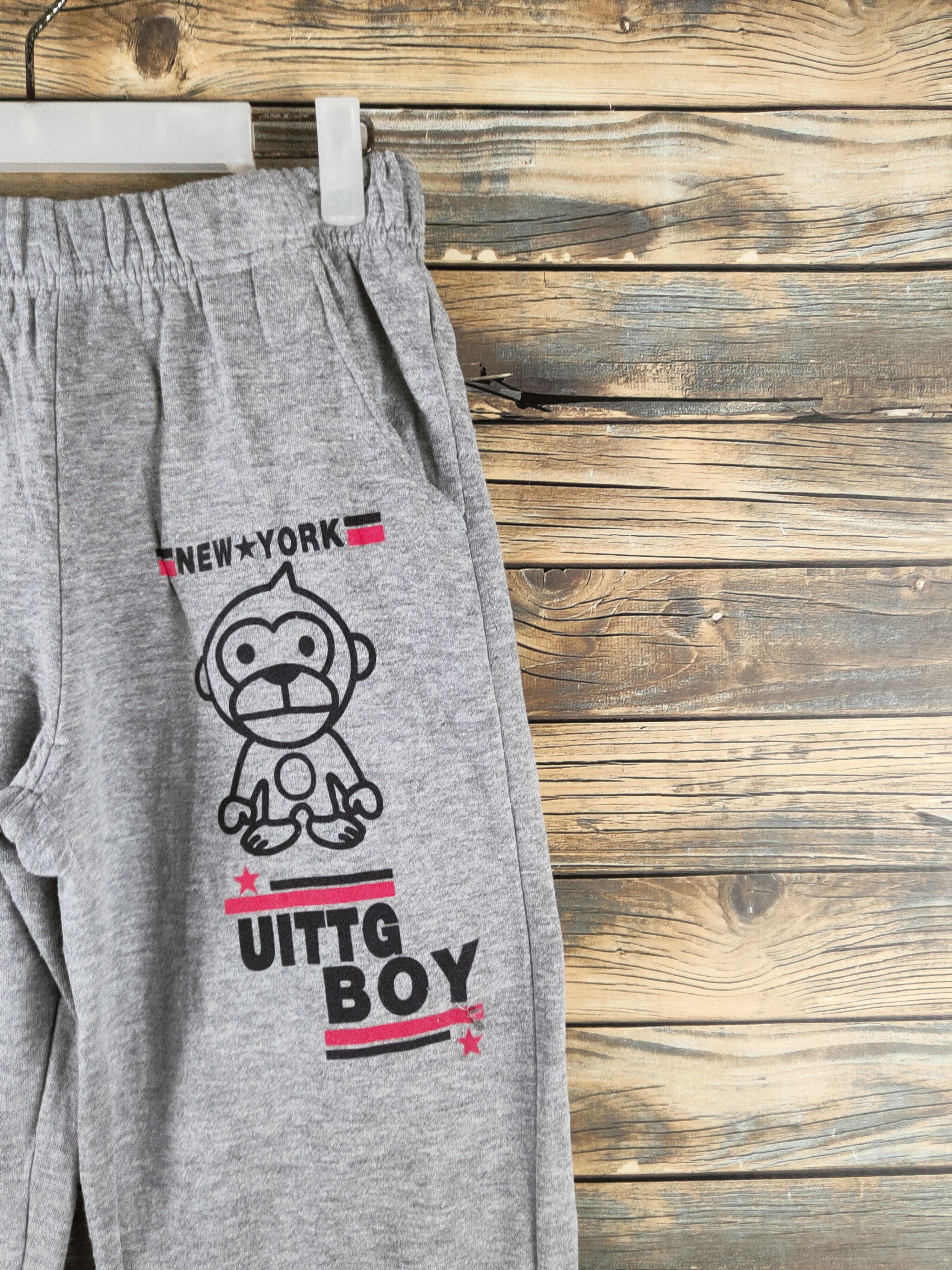 Japanese Brand UITTG Baby Gray Multipocket Sweatpants #S2824 Size 26" / US 2 / IT 38 - 5 Thumbnail