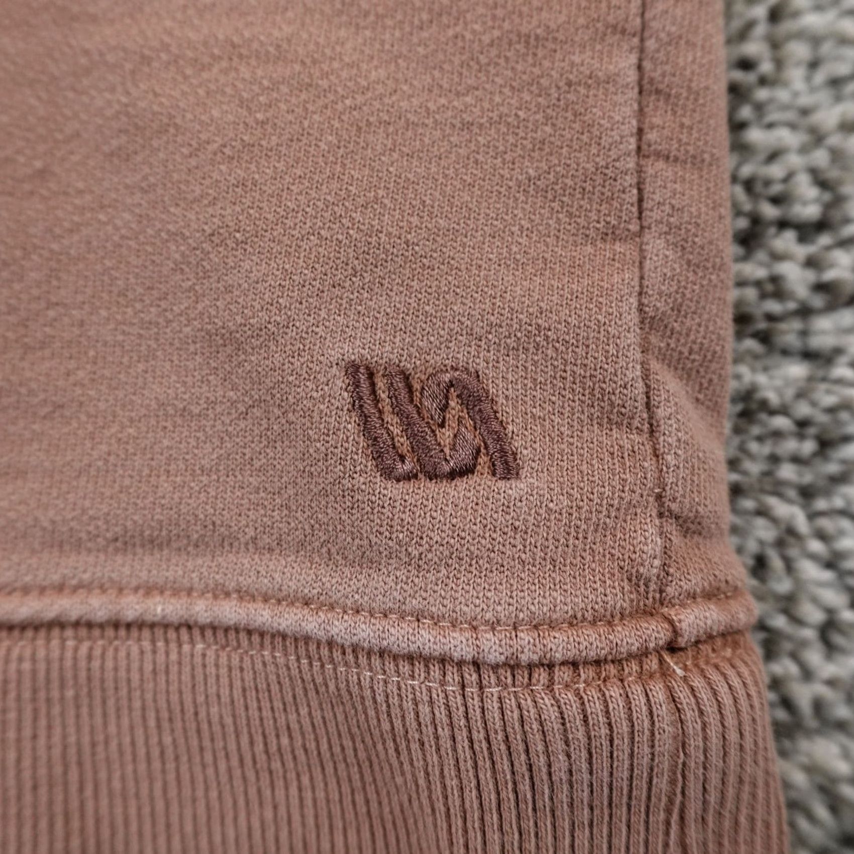 Vintage VRST Sweatshirt Mens S Pullover Crewneck Long Sleeve Pocket Orange Knit Logo Size US S / EU 44-46 / 1 - 4 Thumbnail