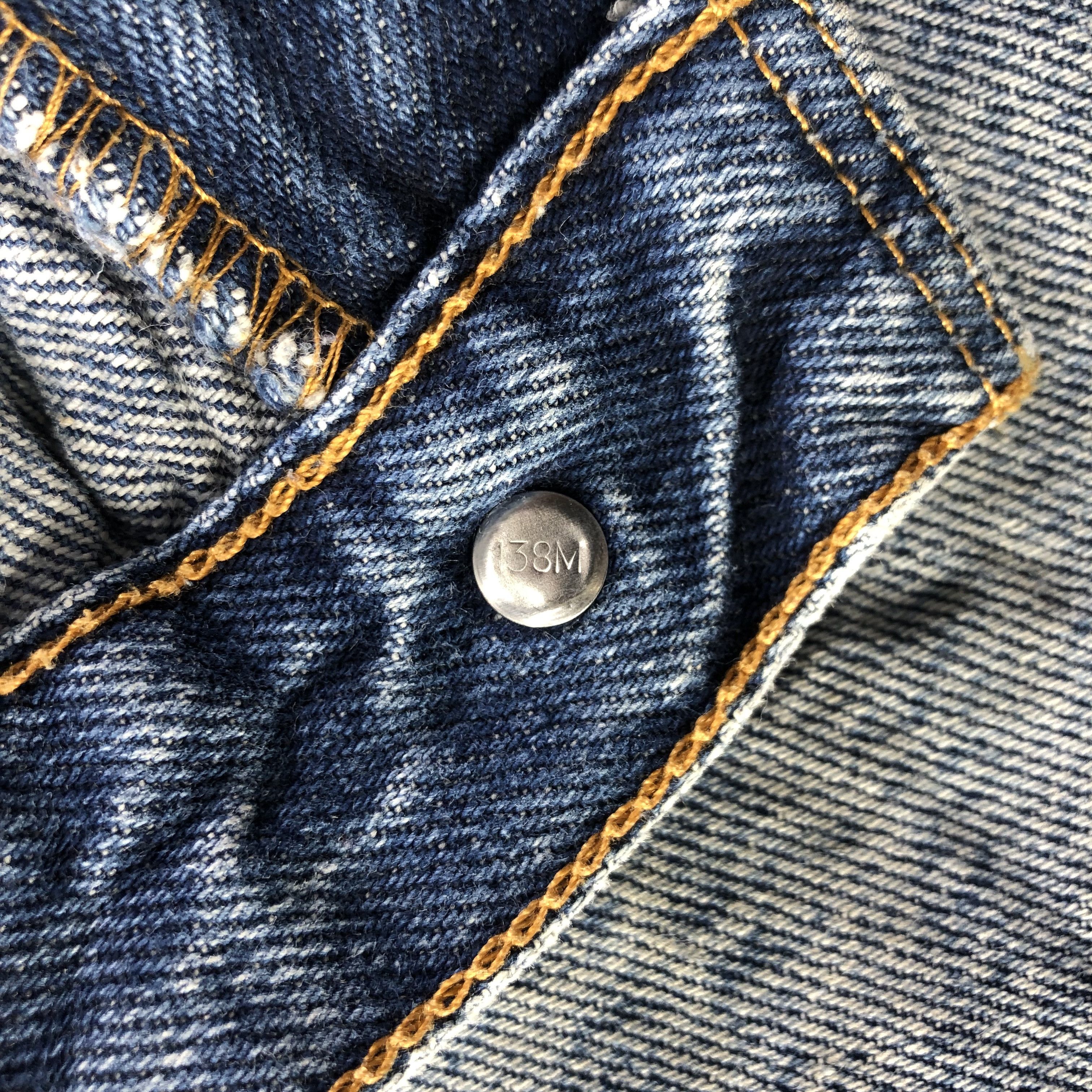 Levi's Vintage Blue Wash Levis 505 Jeans-J3270 Size US 34 / EU 50 - 9 Thumbnail
