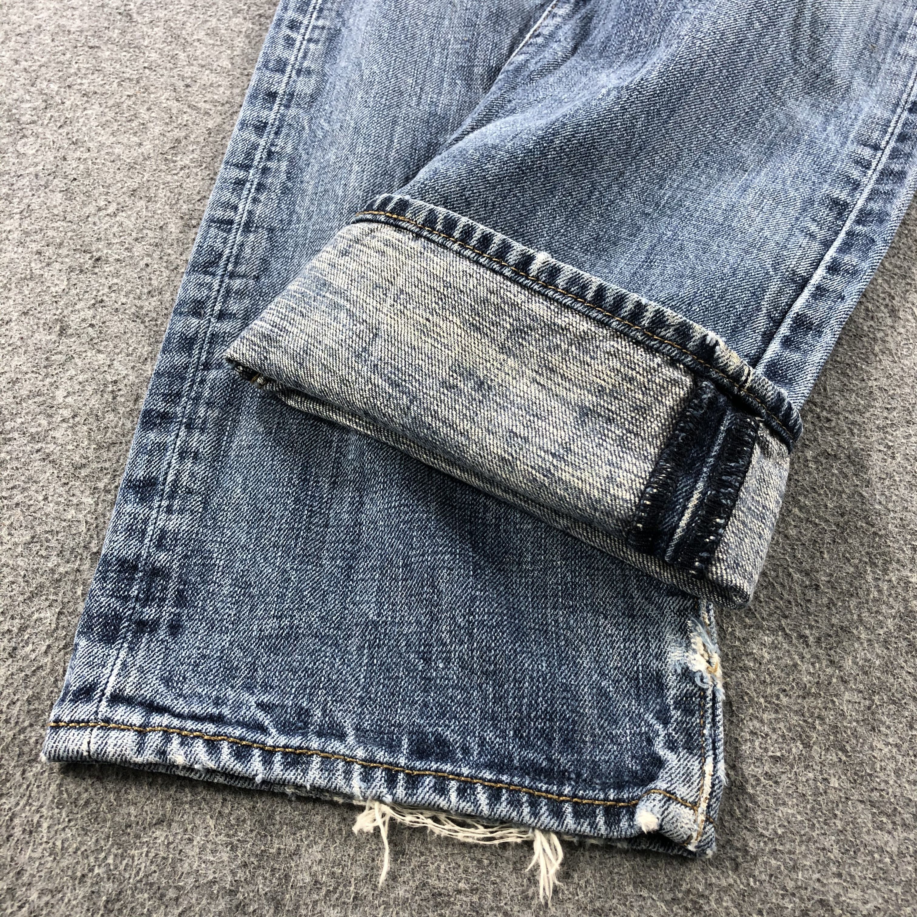 Levi's Vintage Blue Wash Levis 501 Jeans-JM2073 Size US 34 / EU 50 - 7 Thumbnail