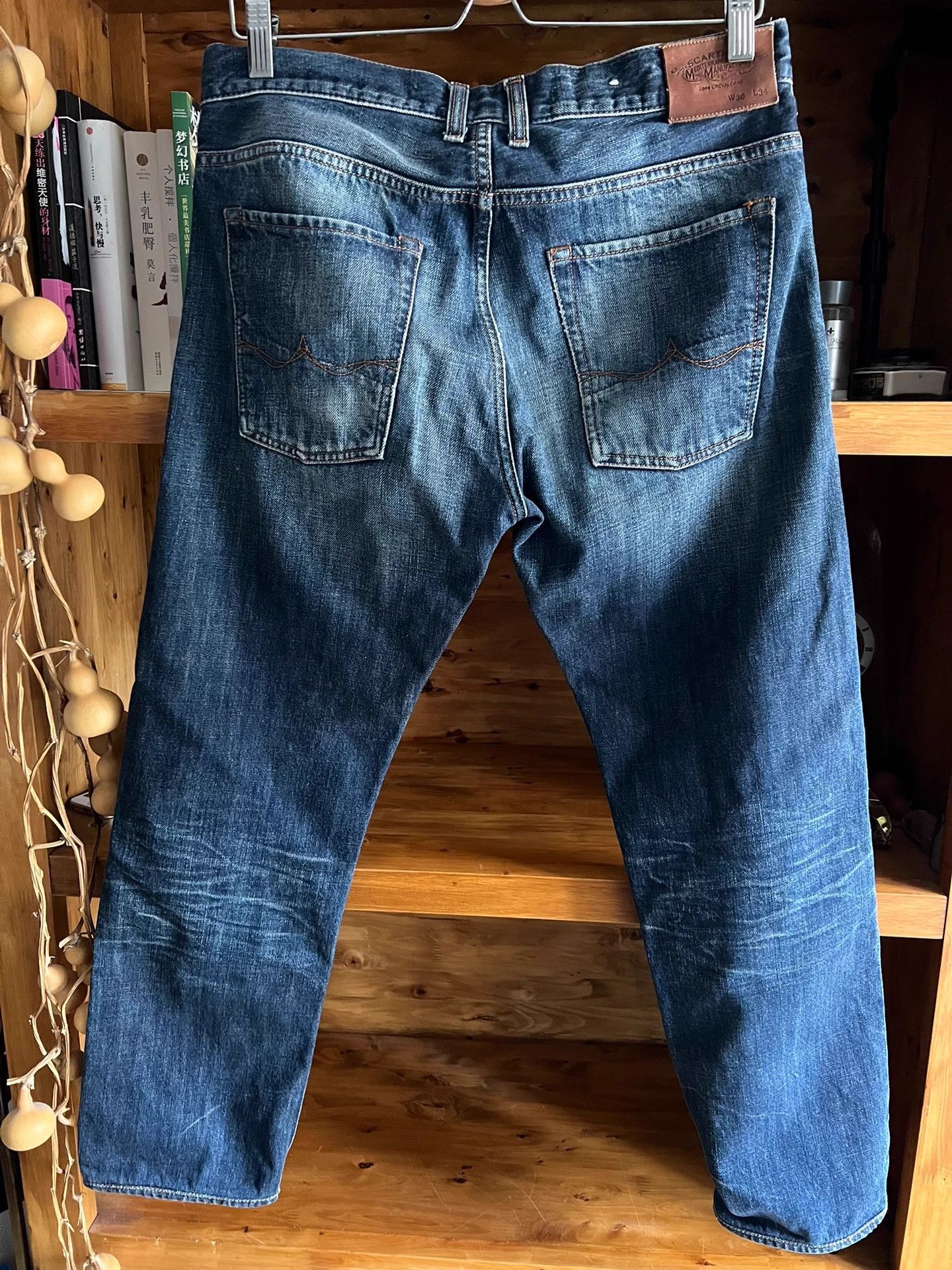 Scarti-Lab Scarti Lab Heavy Wash Mud Stain Distressed Selvedge Jeans Size US 26 / EU 42 - 7 Thumbnail