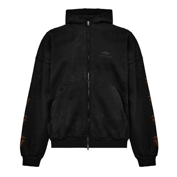 Balenciaga Metal Zip Hoodie Size US S / EU 44-46 / 1 - 1 Thumbnail