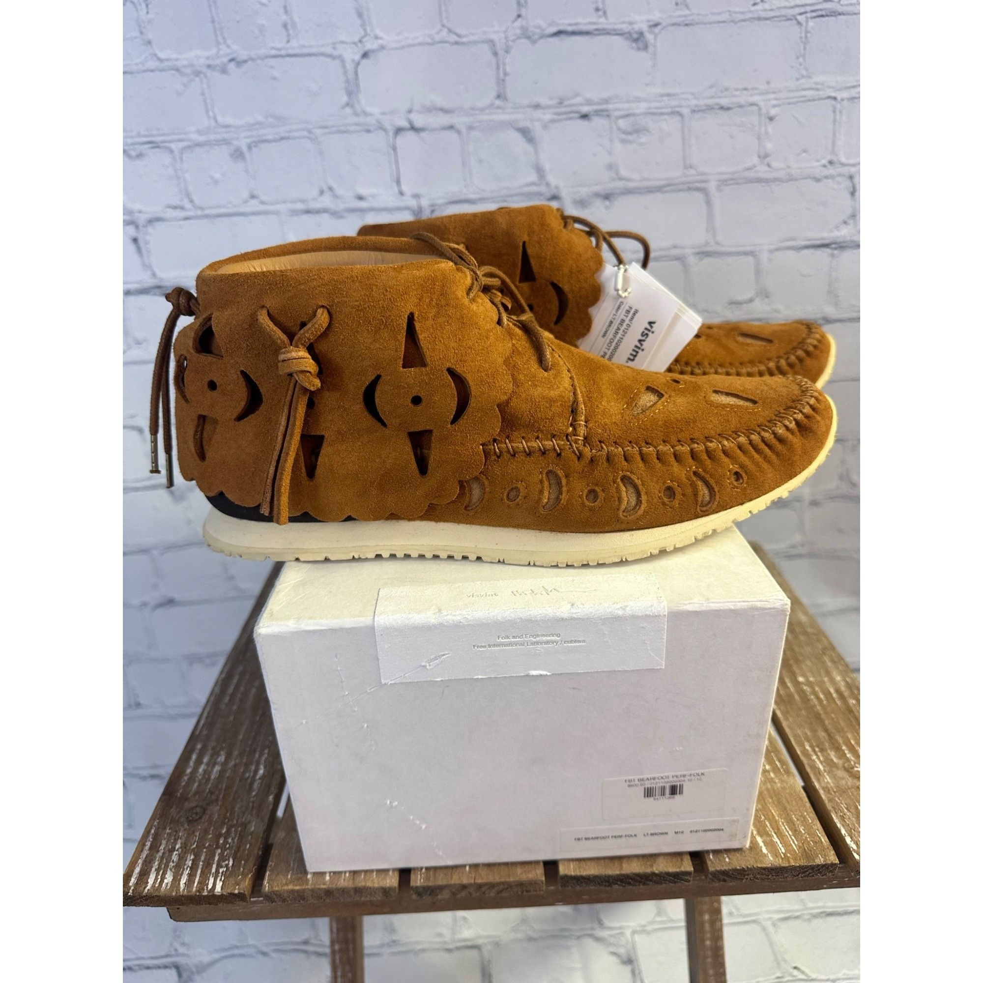 Visvim Visvim FBT Bearfoot Perf-Folk | Grailed