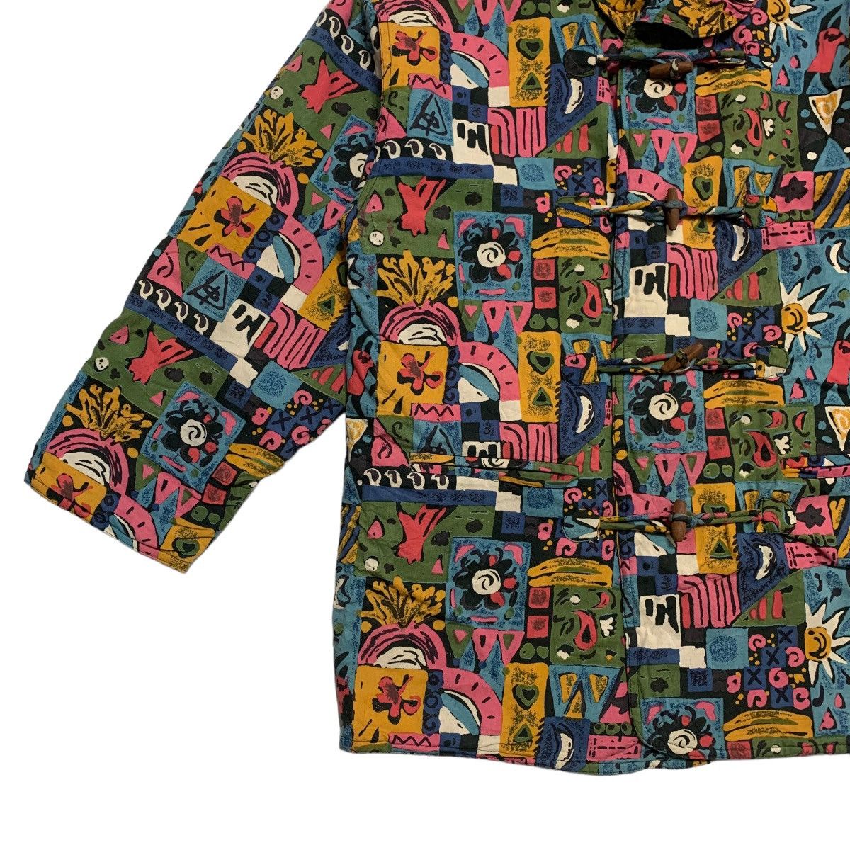 Japanese Brand Japanese Brand Nice Design Multicolor Fullprint Jacket Size US L / EU 52-54 / 3 - 2 Thumbnail
