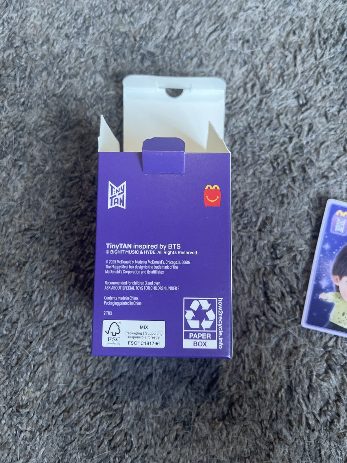Hypebeast 2025 McDonald’s TinyTAN Jin Figure Size ONE SIZE - 10 Thumbnail