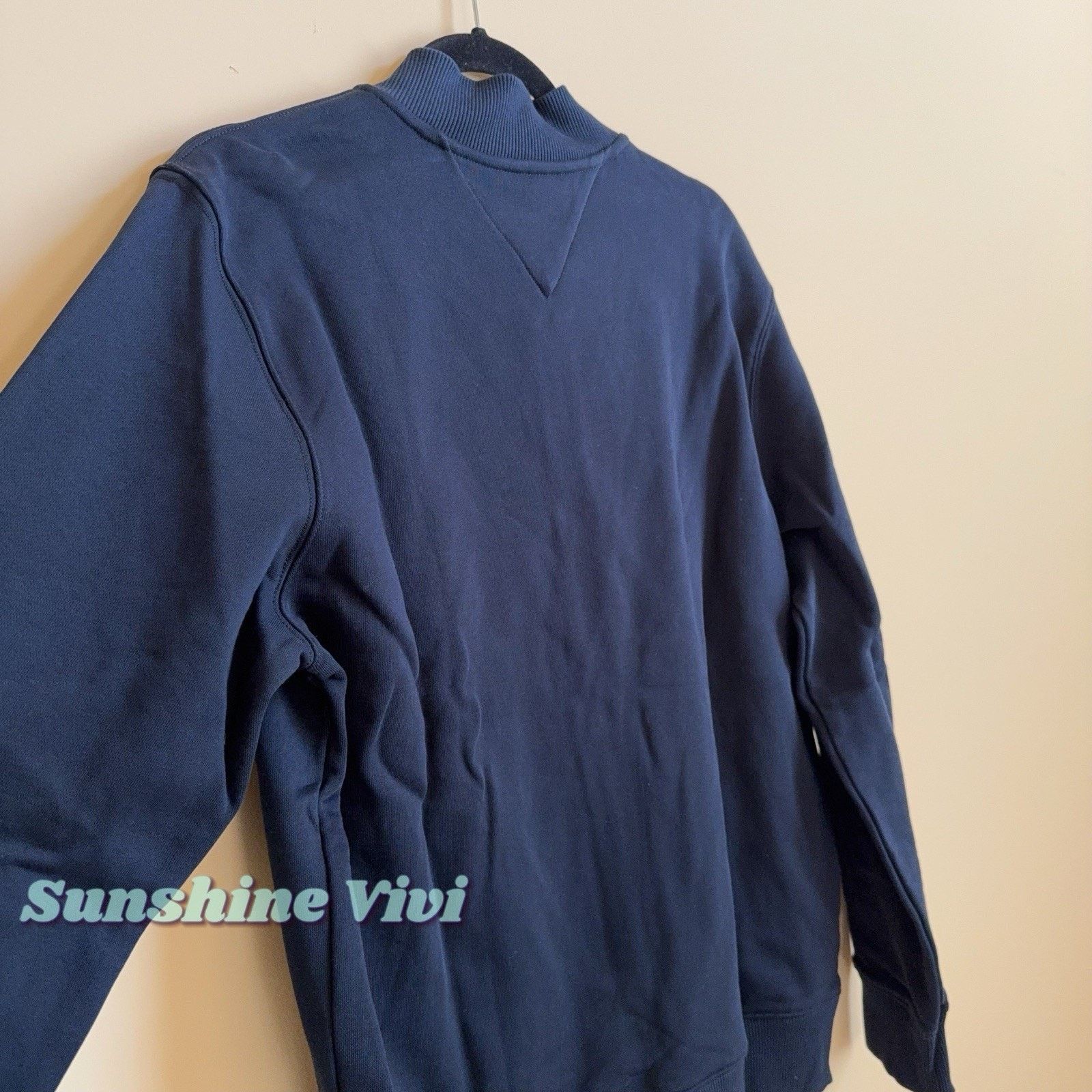 Tommy Hilfiger NWT Tommy Hilfiger Tommy Men Sweatshirt Jacket Navy Medium Size US M / EU 48-50 / 2 - 7 Thumbnail