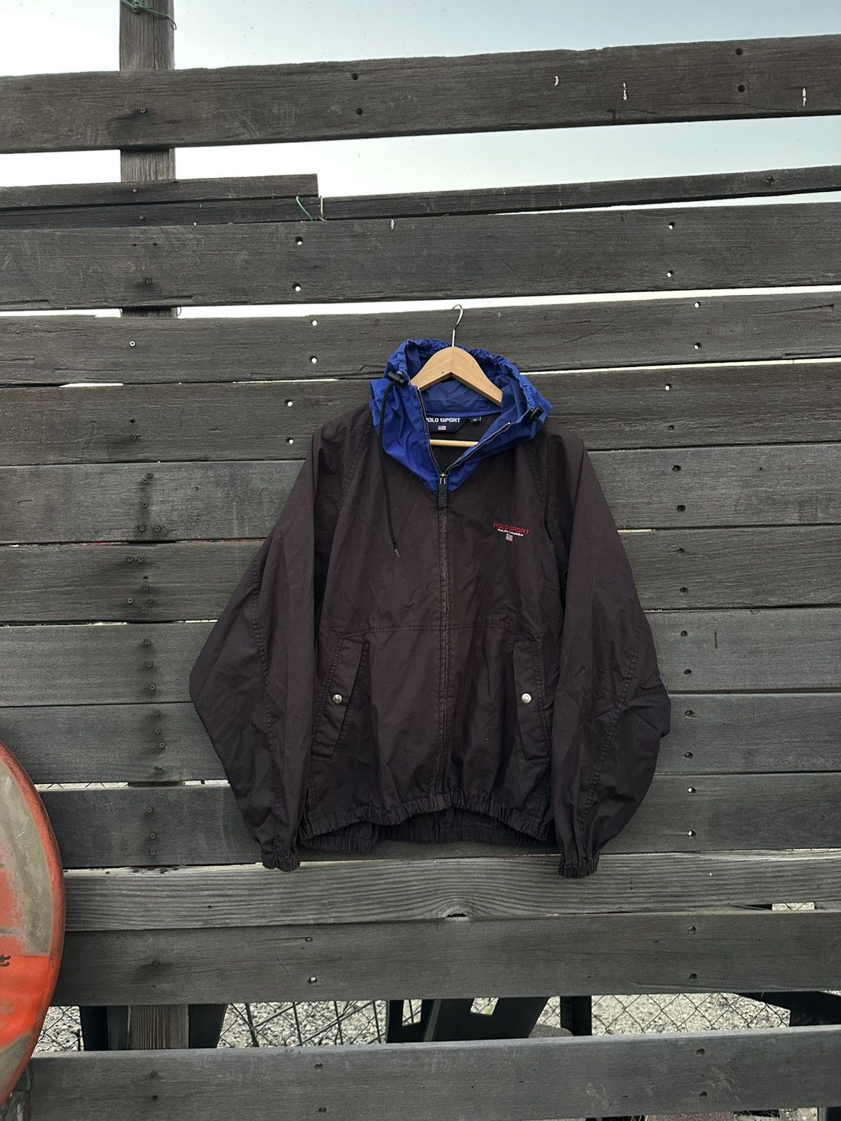 Polo Ralph Lauren Vintage Polo Sport Ralph Lauren 90s Windbreaker Size US M / EU 48-50 / 2 - 1 Thumbnail