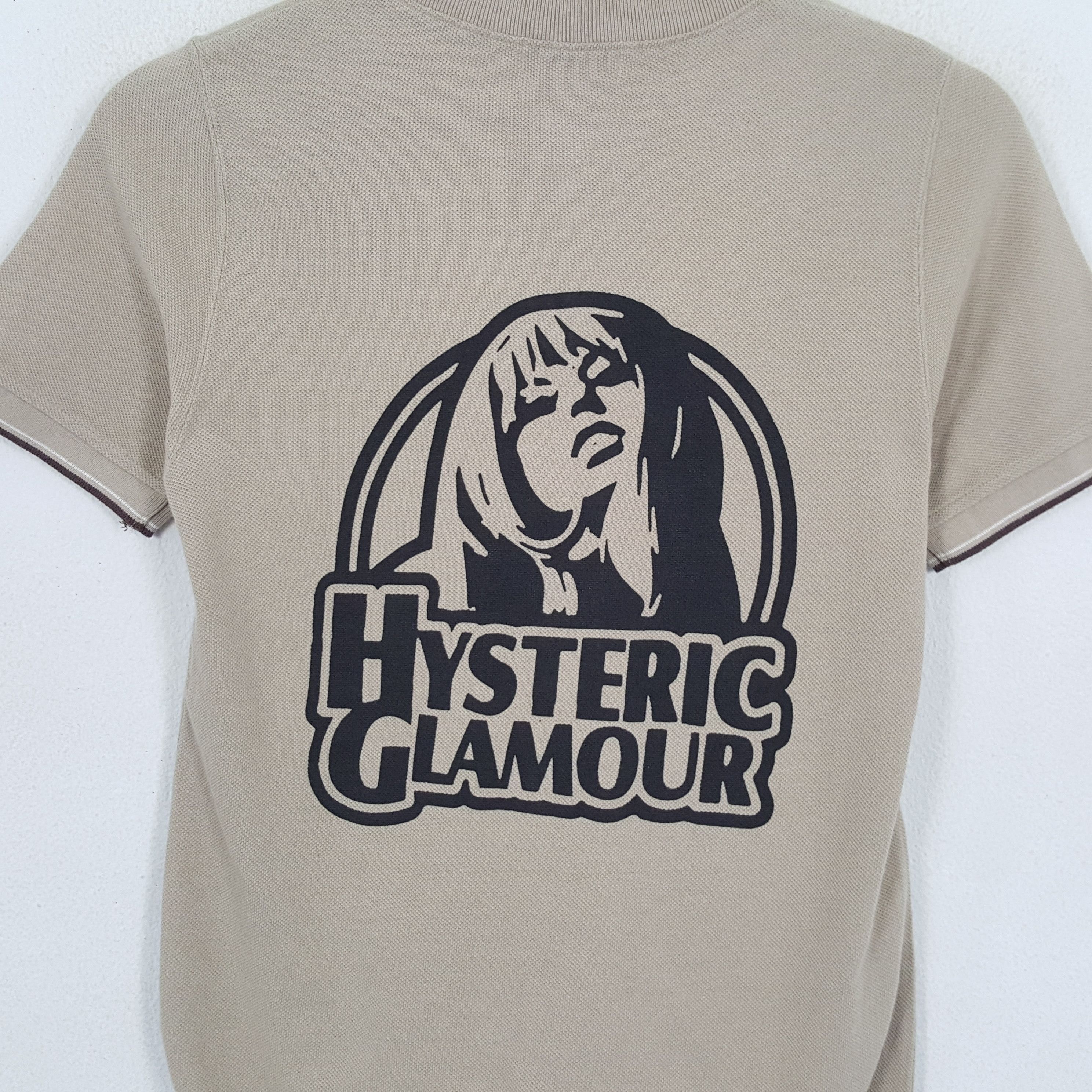 Hysteric Glamour × Japanese Brand × Vintage HYSTERIC GLAMOUR Japanese Brand Custom Art Style Polos Size XS / US 0-2 / IT 36-38 - 2 Thumbnail