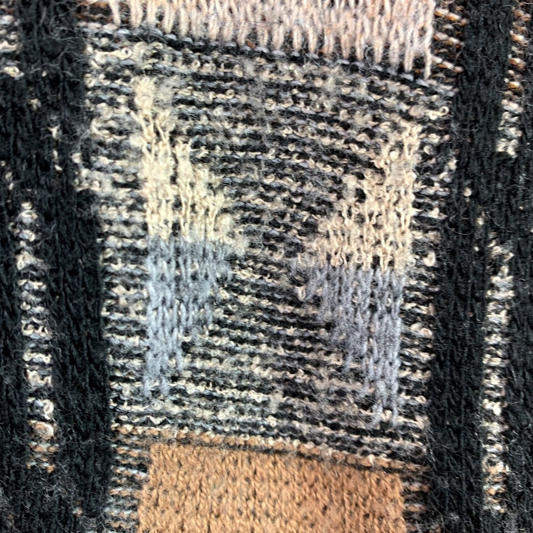 Vintage VINTAGE Lamberti Wool Blend Italy Geometric Sweater XL Indie Sleaze Size US XL / EU 56 / 4 - 5 Thumbnail
