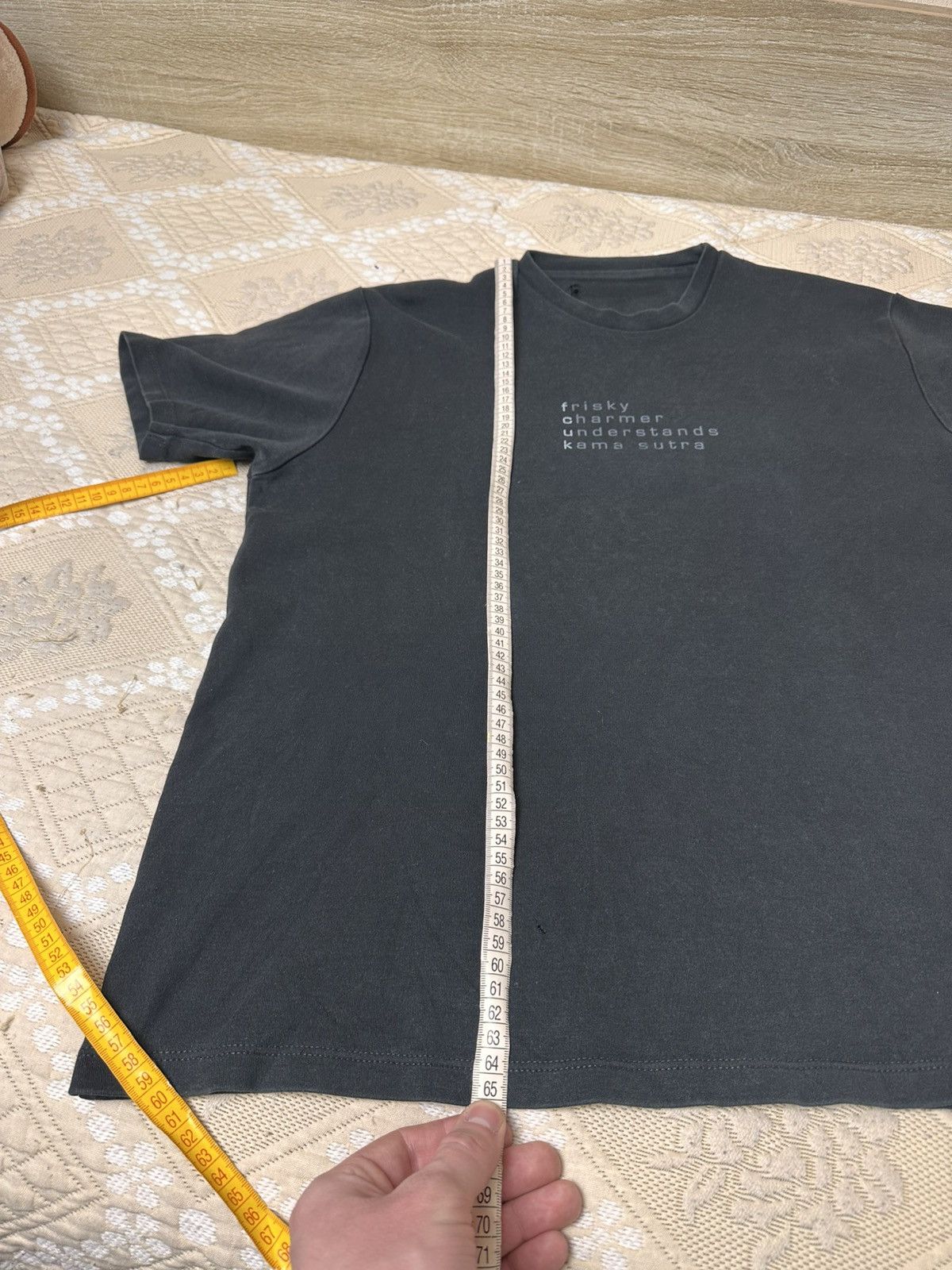 FCUK 🔥 FCUK FRENCH CONNECTION KAMASUTRA SIMPLE TEE SHIRT JAPAN Size US M / EU 48-50 / 2 - 11 Thumbnail