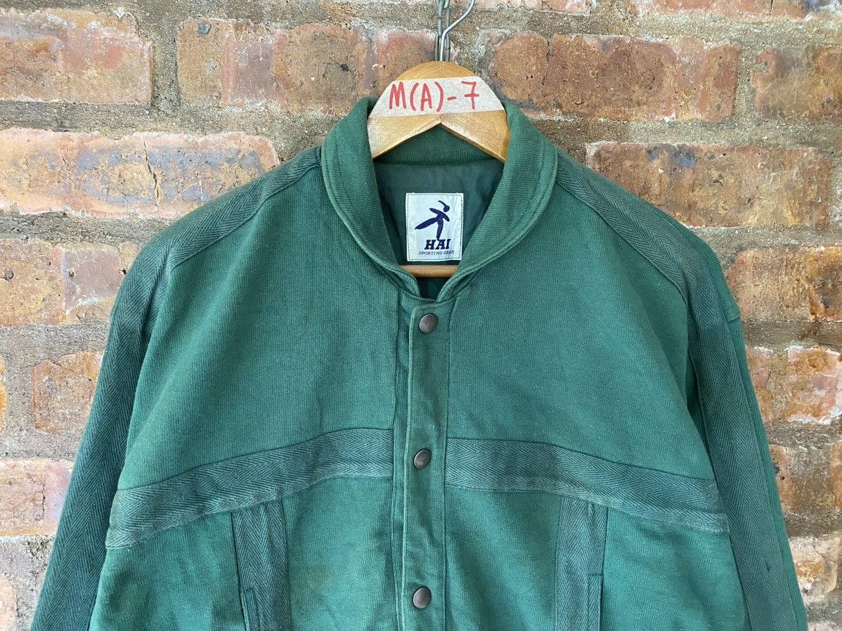 Issey Miyake 1990s Bondage Green Jacket Size US M / EU 48-50 / 2 - 3 Thumbnail
