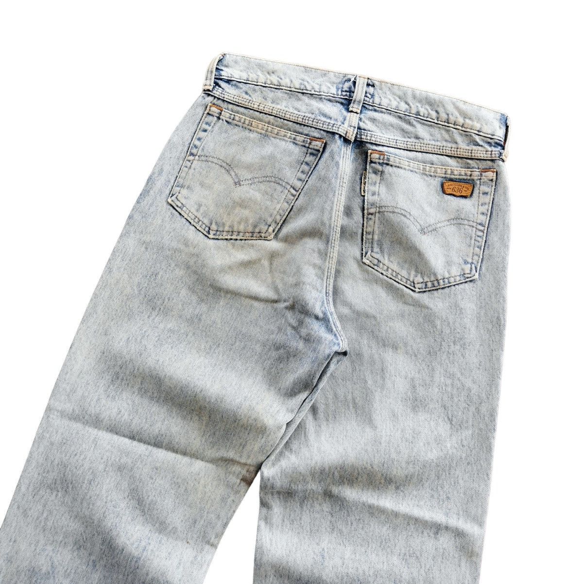 Levi's Vintage Levis Distressed Dirty Patina Destroy Jeans SZ 29x28 Size US 28 / EU 44 - 5 Thumbnail