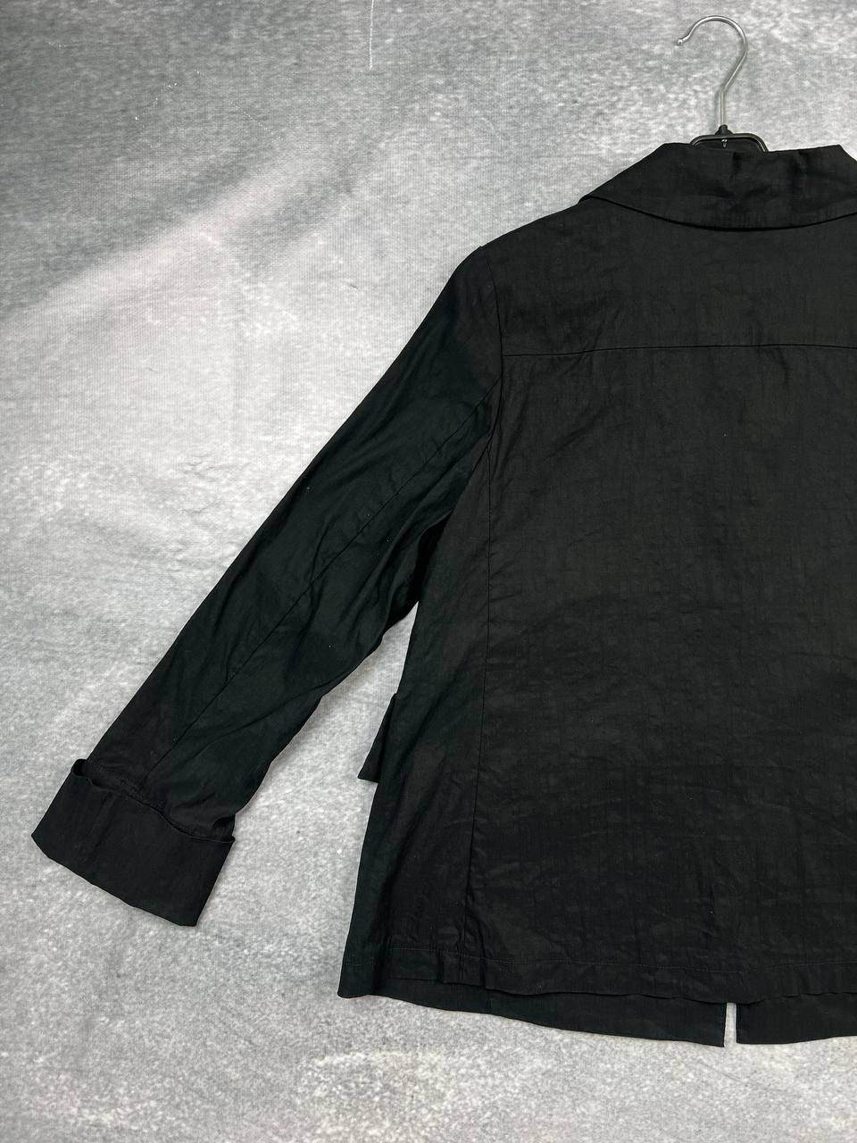 Annette Gortz × Designer annette gortz linen black blazer jacket size 40 Size M / US 6-8 / IT 42-44 - 5 Thumbnail