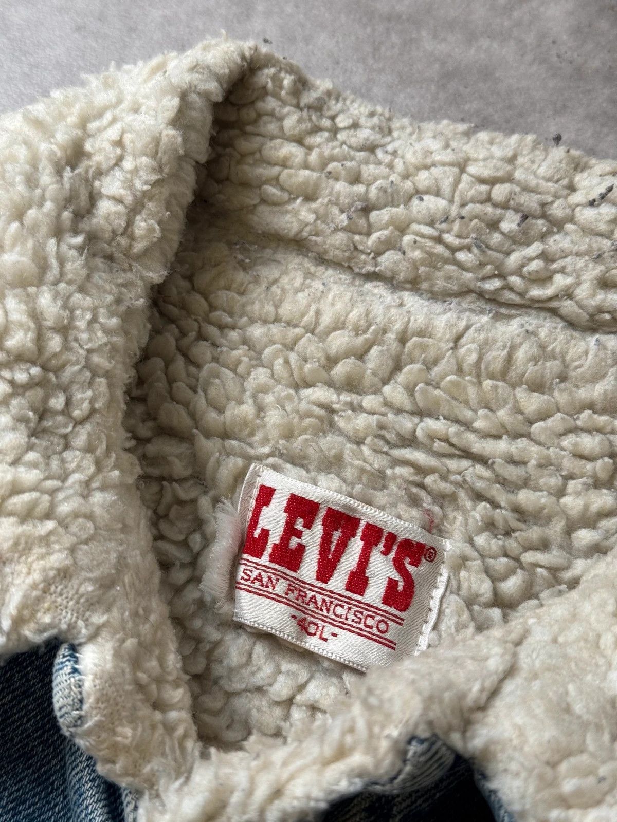 Levi's Veste Jean Levi's Type III trucker 71608 Made In USA 1980 Size US M / EU 48-50 / 2 - 7 Thumbnail