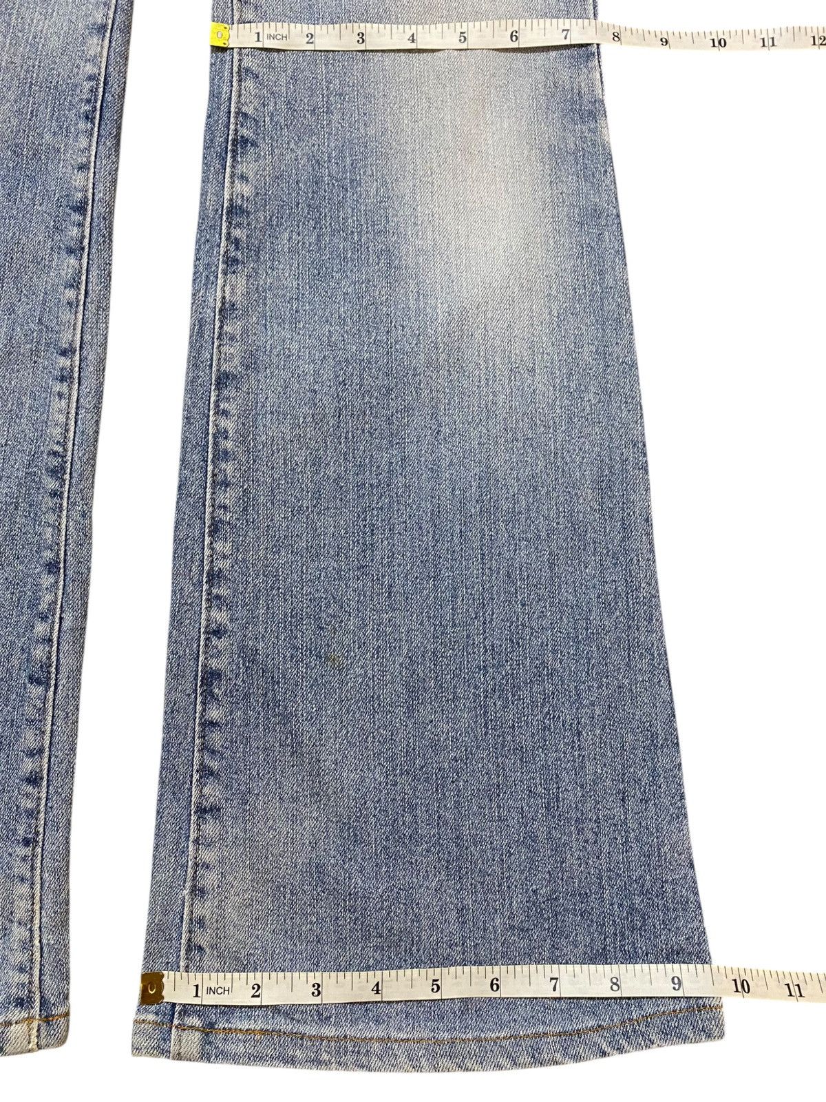 Other Vintage Geogia Love Fade Wash Flare Jeans Size 30" / US 8 / IT 44 - 10 Thumbnail