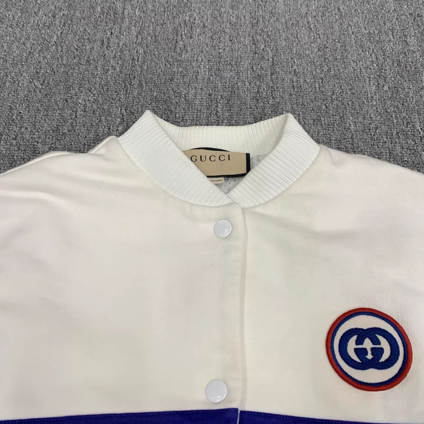 Gucci Gucci White Colorblock Jacket M 95 New Size US M / EU 48-50 / 2 - 8 Thumbnail