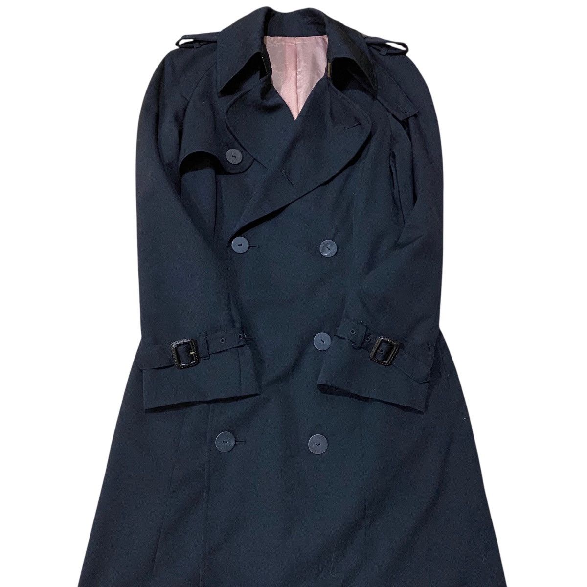 Jean Paul Gaultier Jean Paul Gaultier Femme Double Breasted Wool Trench Coat Size S / US 4 / IT 40 - 5 Thumbnail