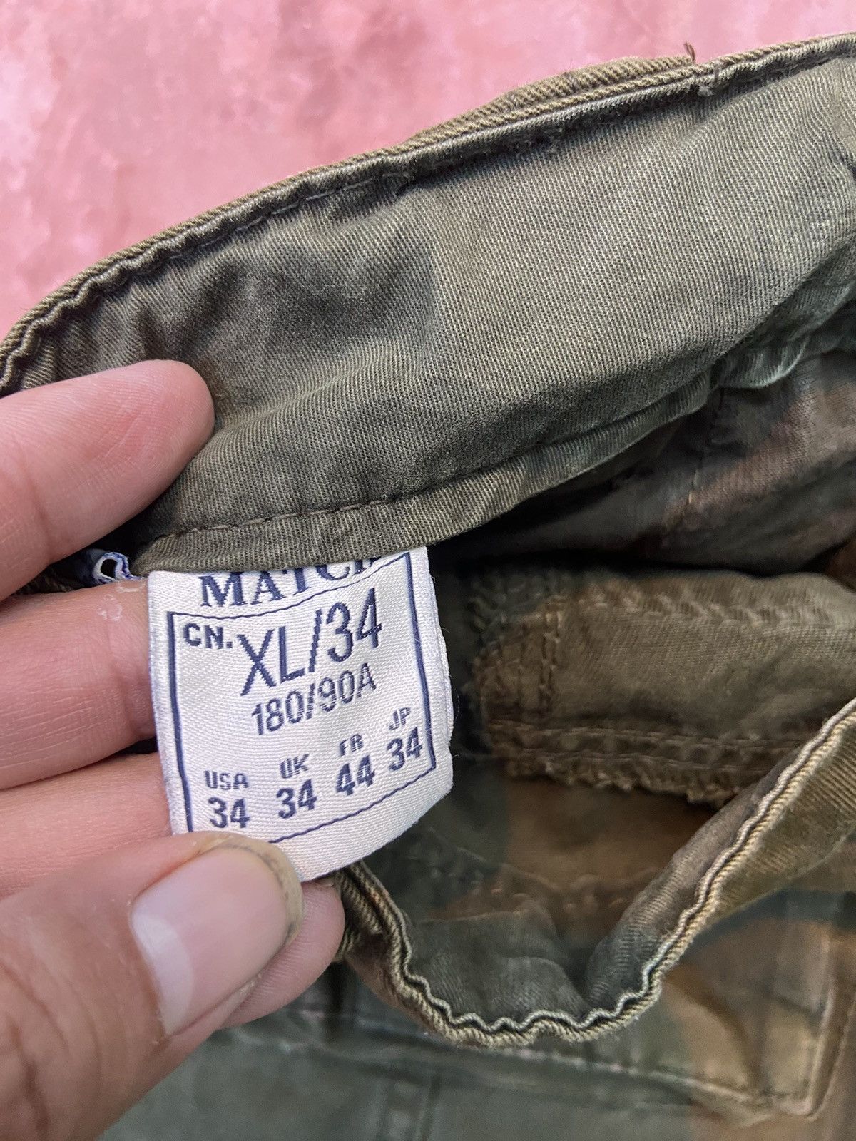 If Six Was Nine 🔥 Matchstick cargo pants #130 Size US 36 / EU 52 - 18 Thumbnail
