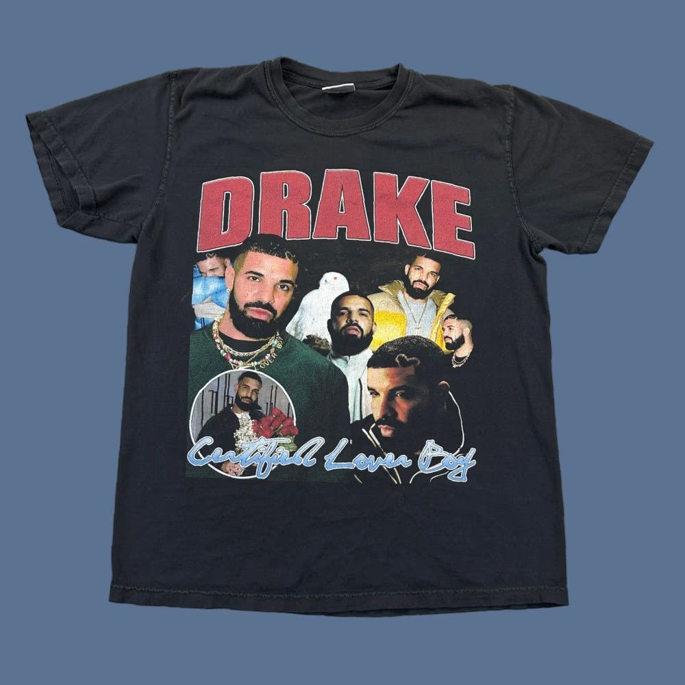 Comfort Colors Drake Shirt Mens Medium Black Hip Hop Retro Graphics Rap Tee Size US M / EU 48-50 / 2 - 1 Thumbnail