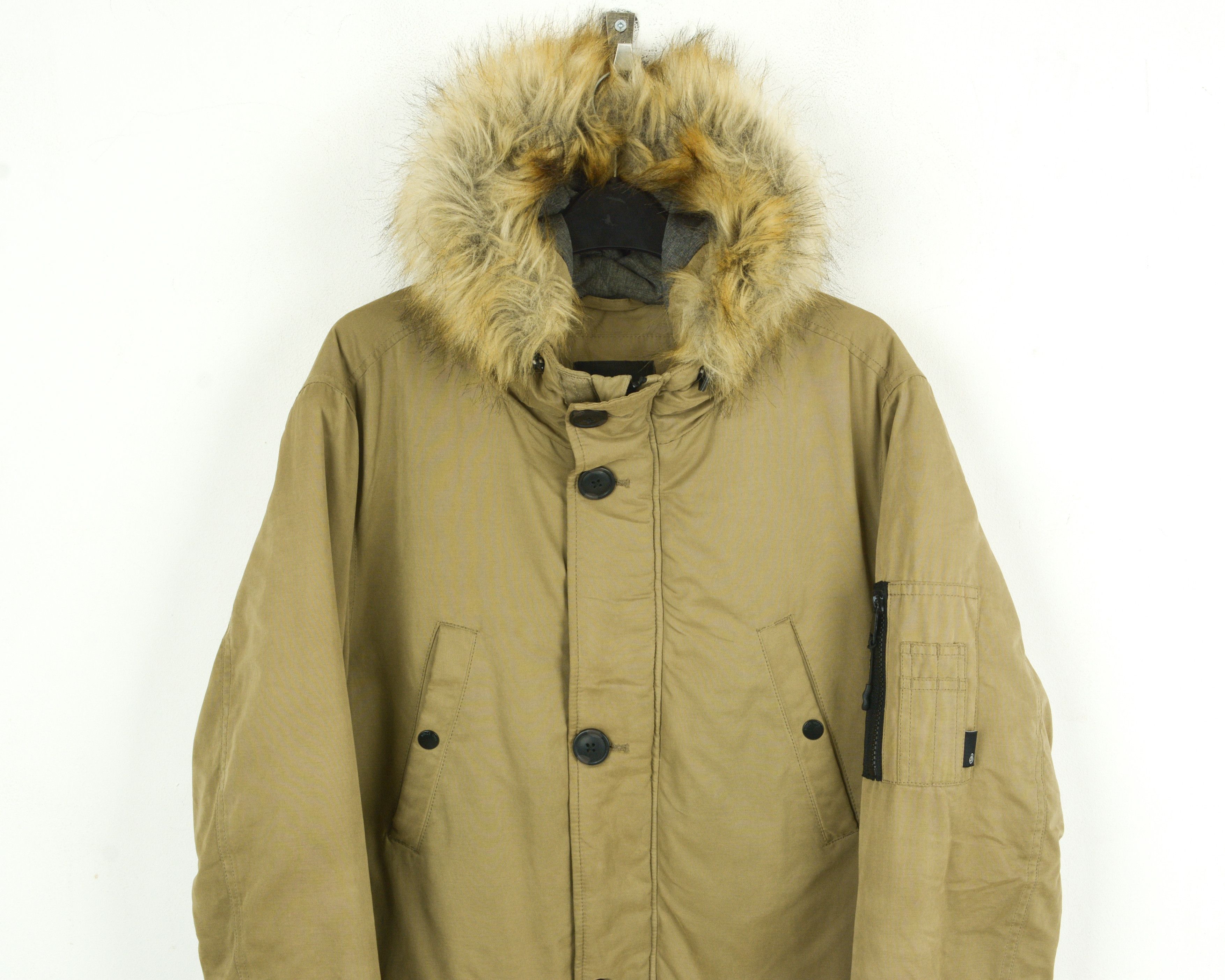Burton BURTON LONDON Jacket Coat M Windbreaker Hood Warm Streetwear Size US M / EU 48-50 / 2 - 2 Thumbnail
