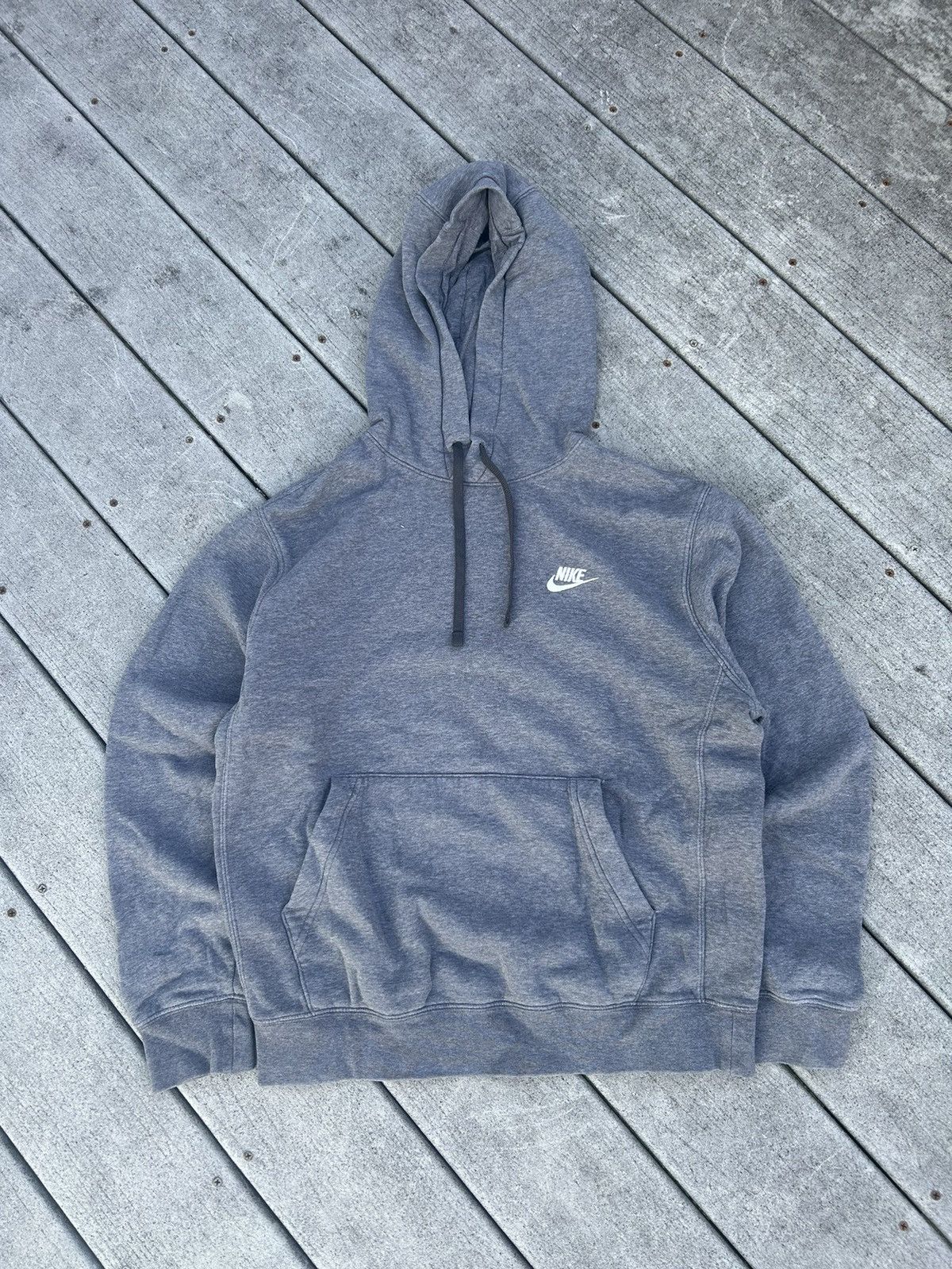 Nike × Vintage Y2K Nike grey sweatshirt Size US S / EU 44-46 / 1 - 1 Thumbnail